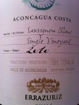 Aconcagua Costa Sauvignon Blanc by Viña Errazuriz 2010